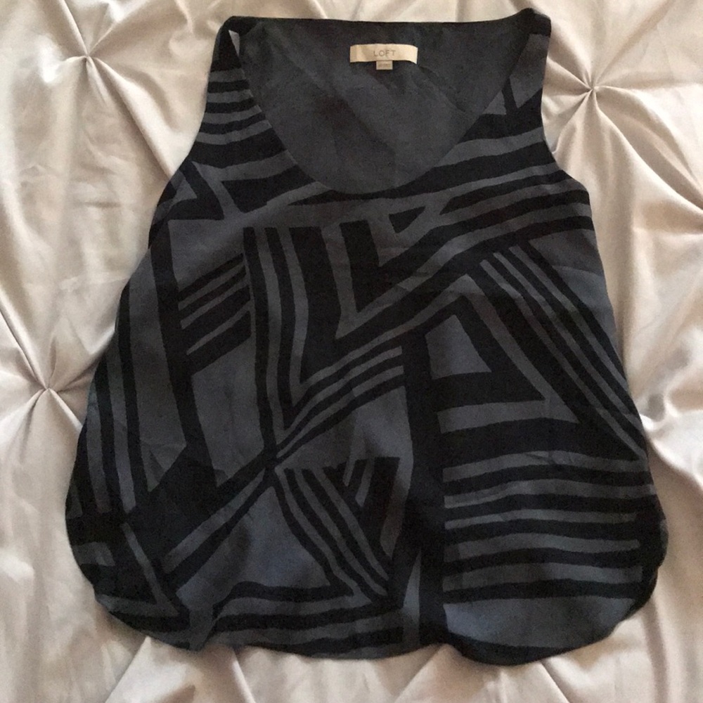 Sleeveless LOFT Blouse Size XS